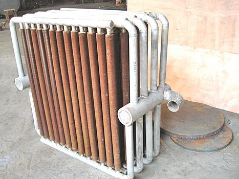 椭圆管换热器较低的迎而风阻 椭圆管换热器较低的迎而风阻